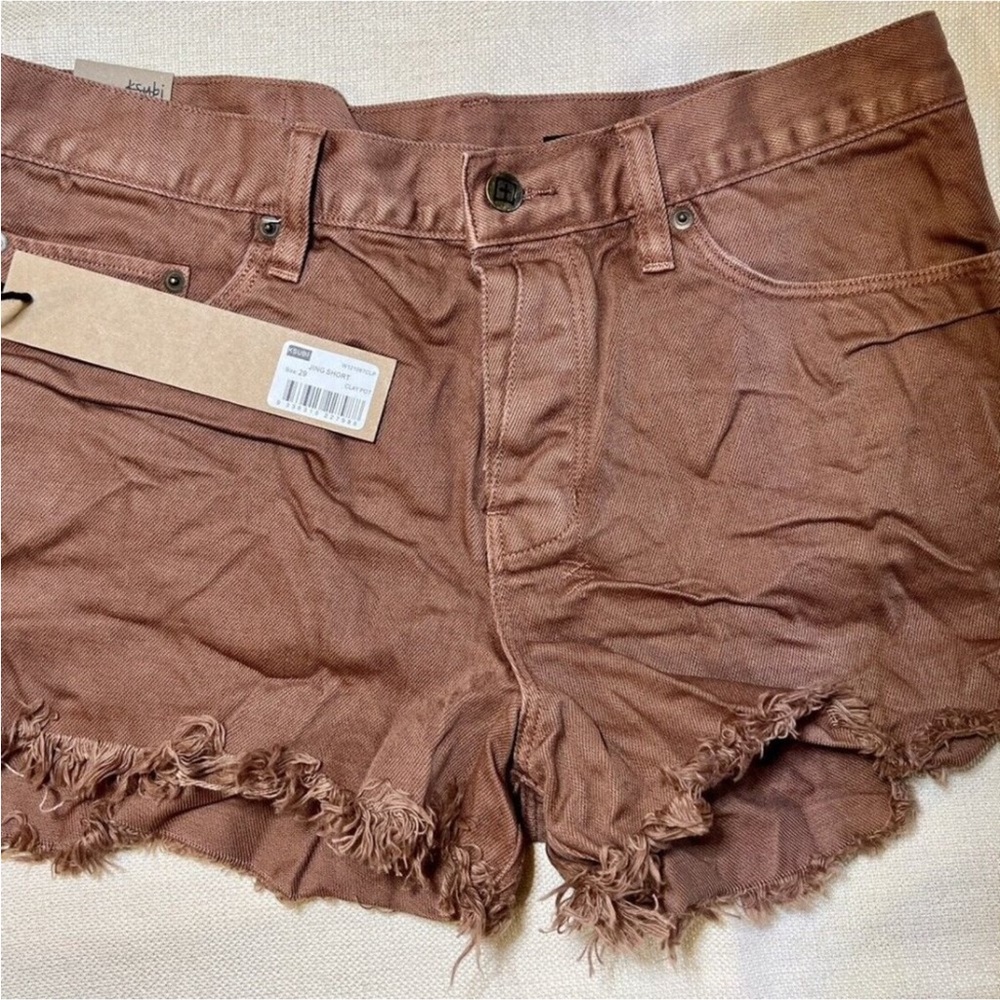NWT RARE HIGH WAISTED CLAY POT JING SHORT SELVEDGE AUSTRALIAN IMPORTED DENIM - Picture 11 of 14